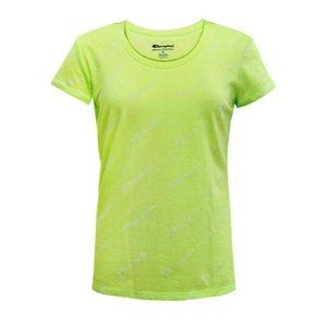 Champion Girl's Script Print Short Sleeve T-Shirt Chilled Mint Green